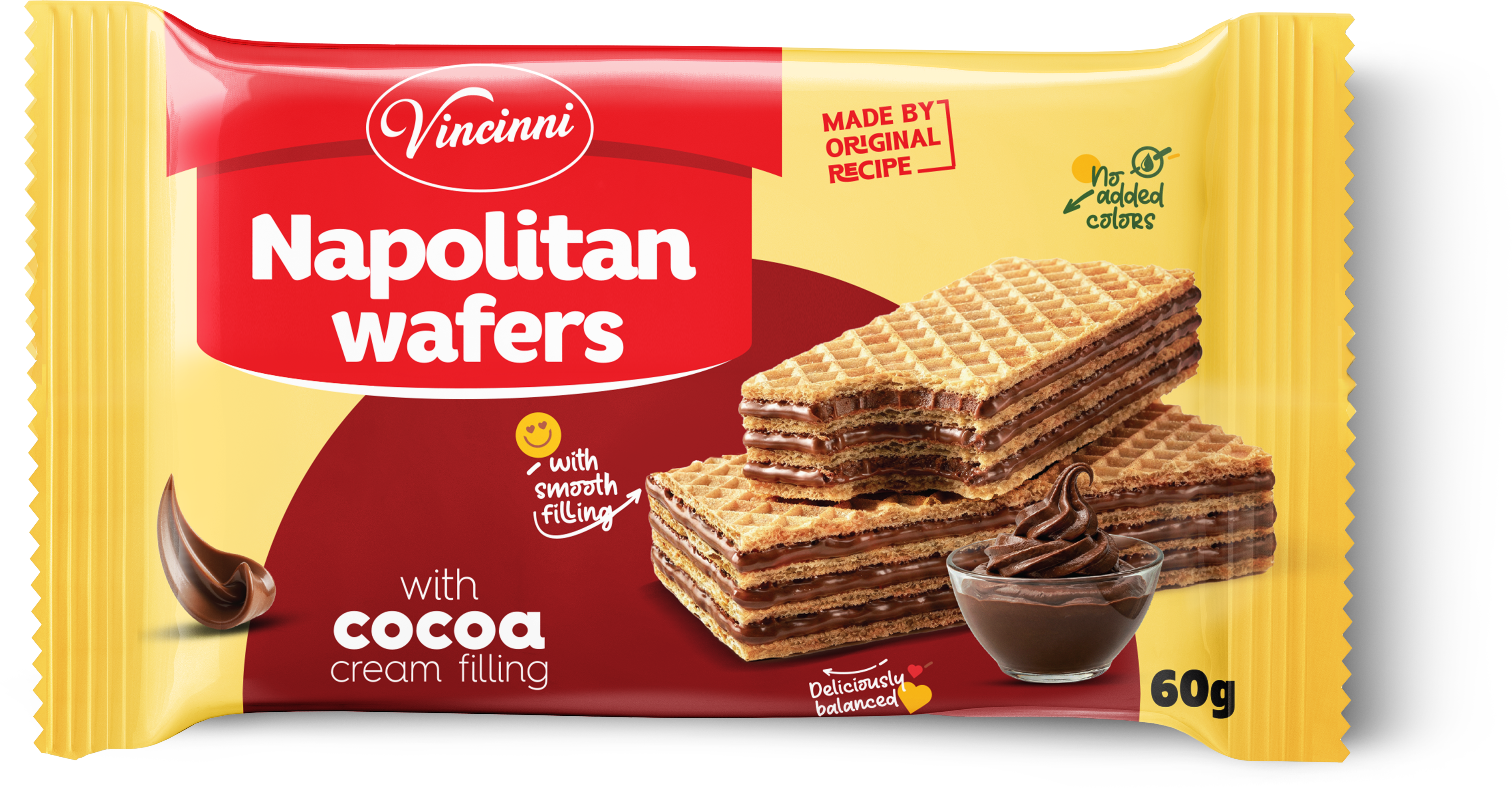 Napolitan Wafers Cocoa | Vincinni