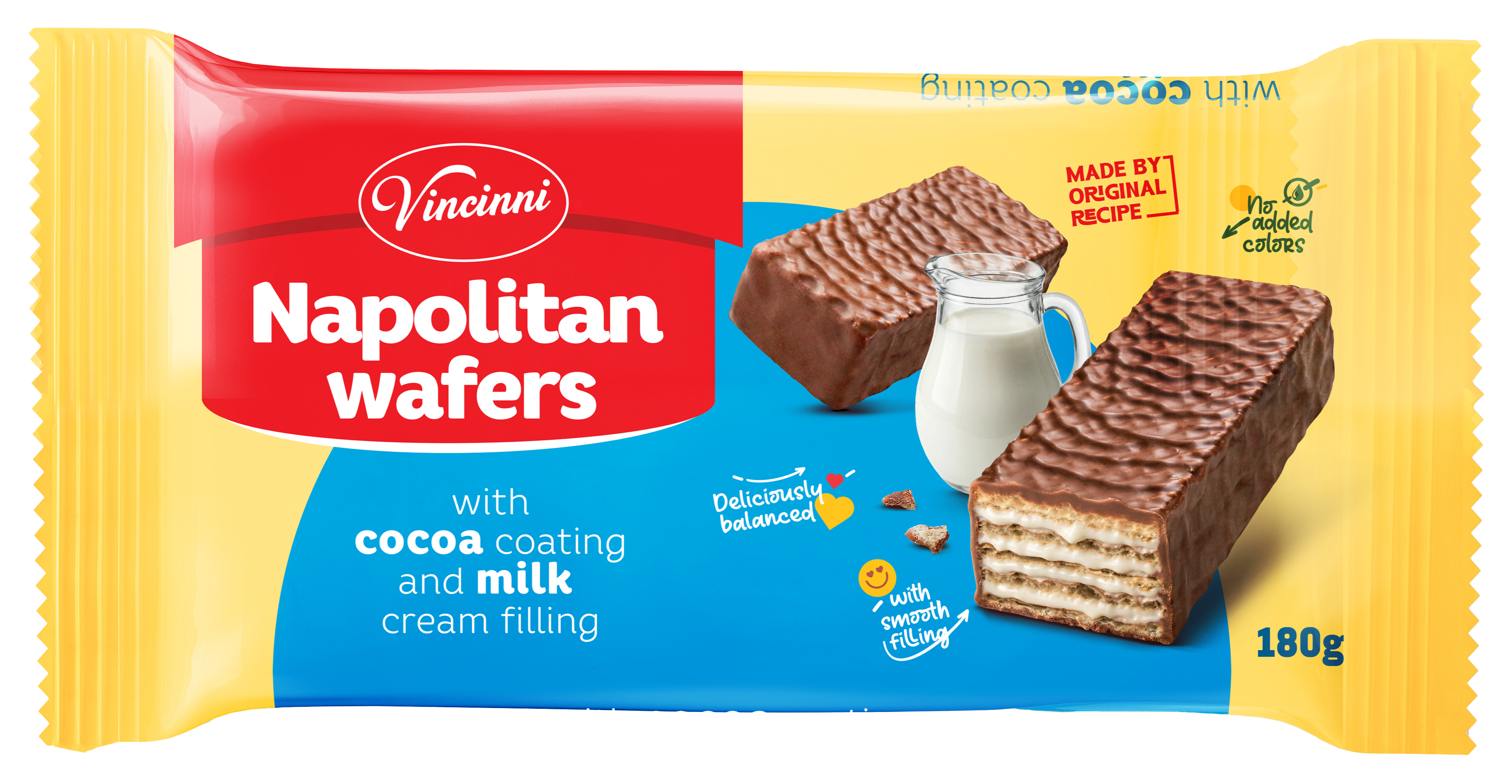 Napolitan Choco Wafers Milk | Vincinni